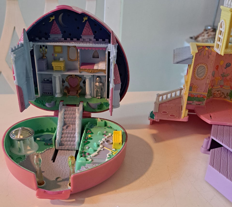 Polly Pocket, Dukkehuse m figurer