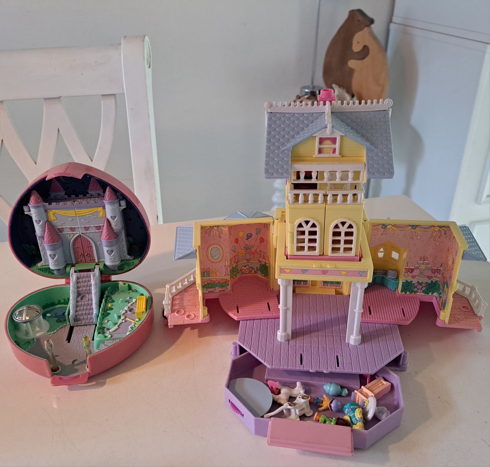 Polly Pocket, Dukkehuse m figurer