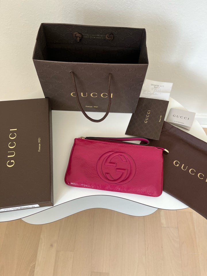 Clutch, Gucci, lak