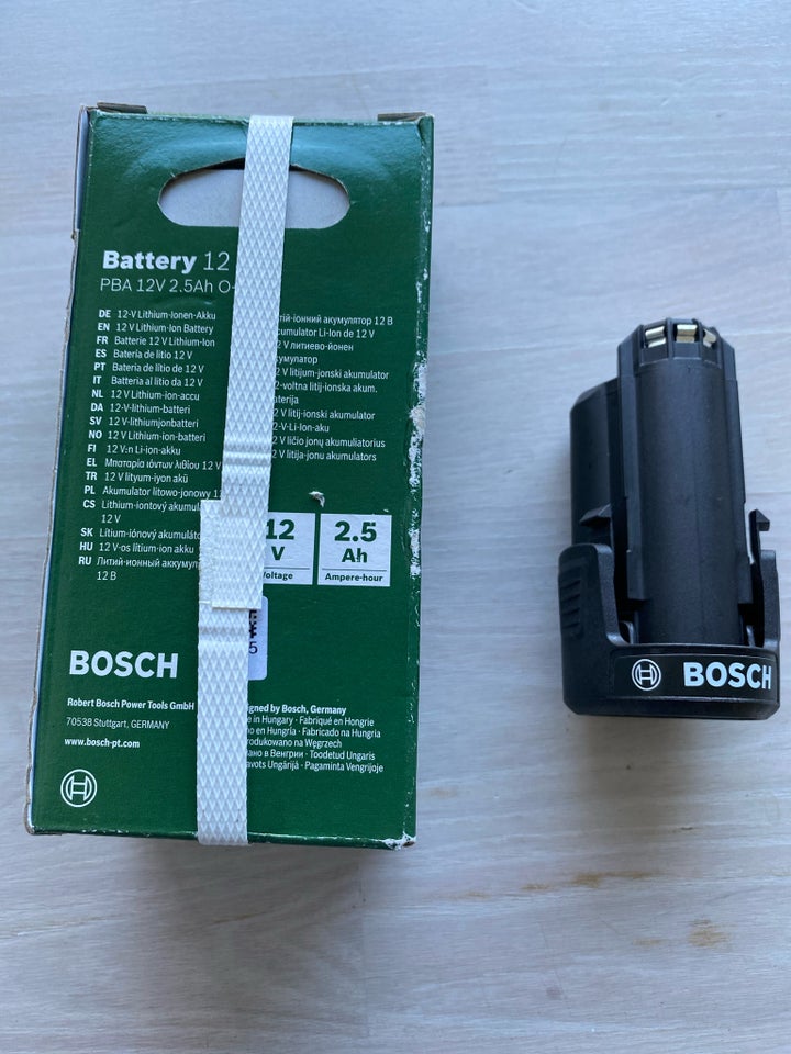 Batteri, Bosch