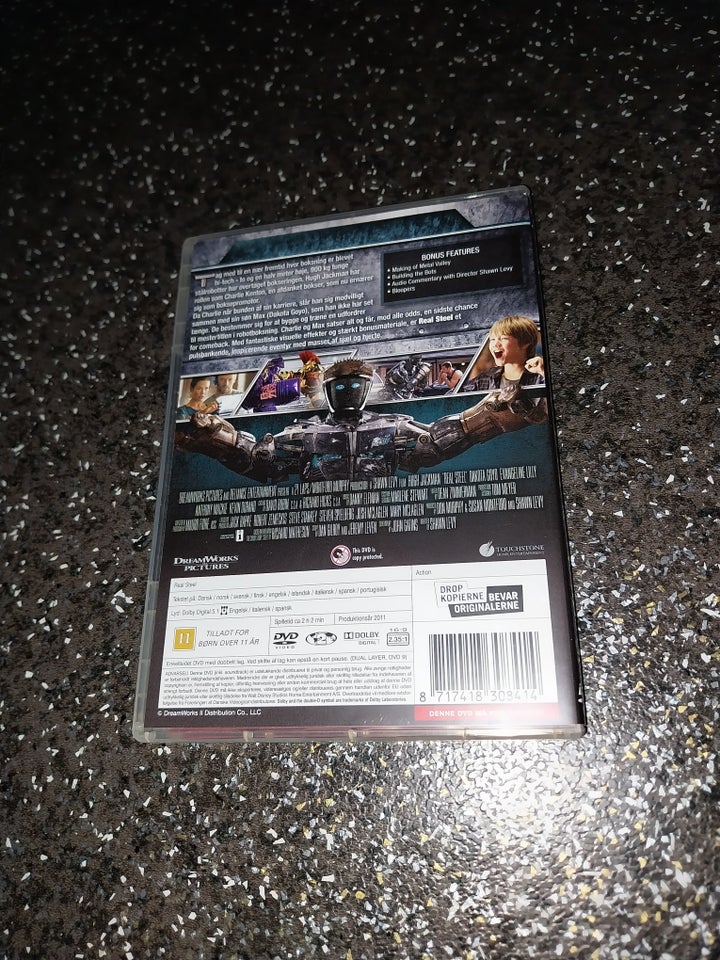 REAL STEEL, DVD, action