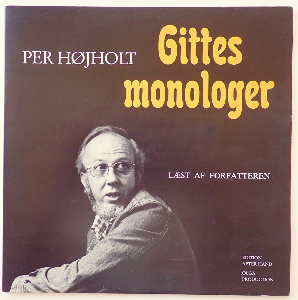 LP, Per Højholt, Gittes monologer 1