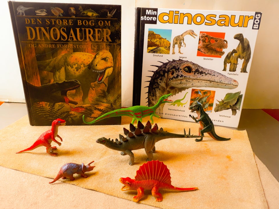 Figurer, Dino Bøger  Dinosaurer