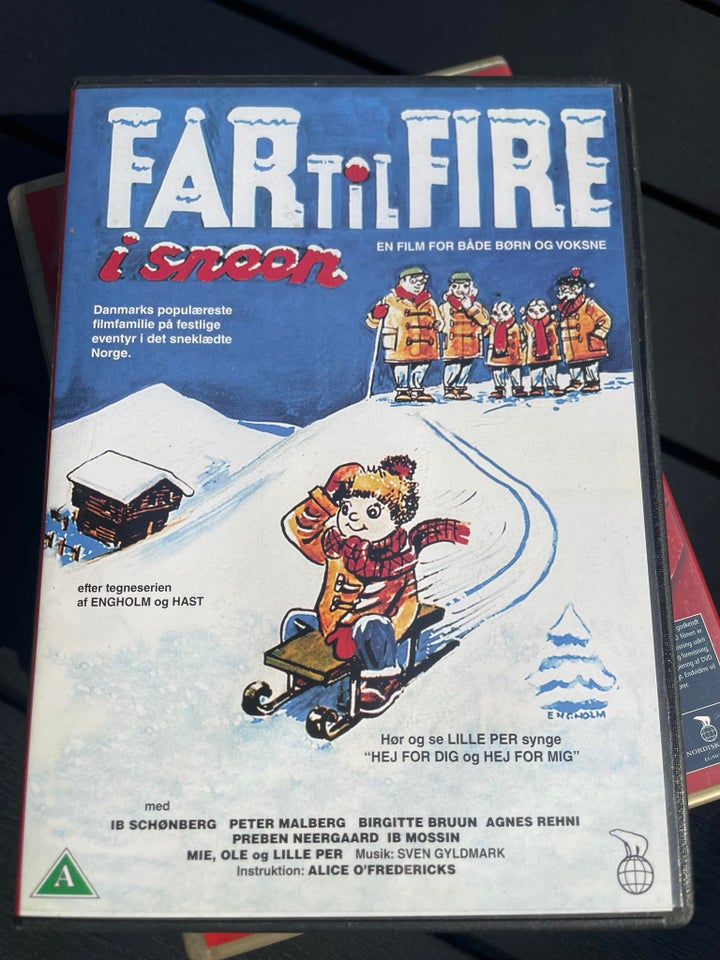 Far til fire I sneen DVD