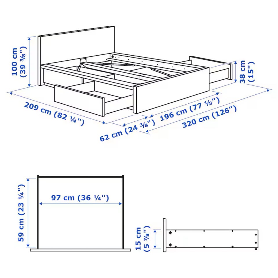 Boxmadras IKEA