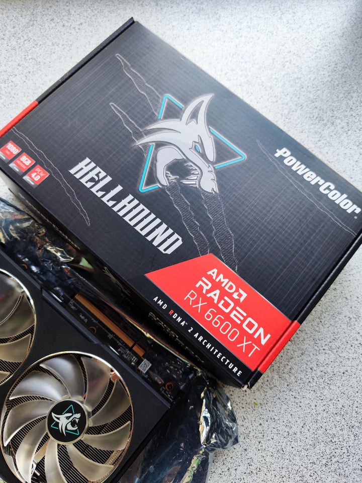 AMD Radeon RX6600 XT Powercolor