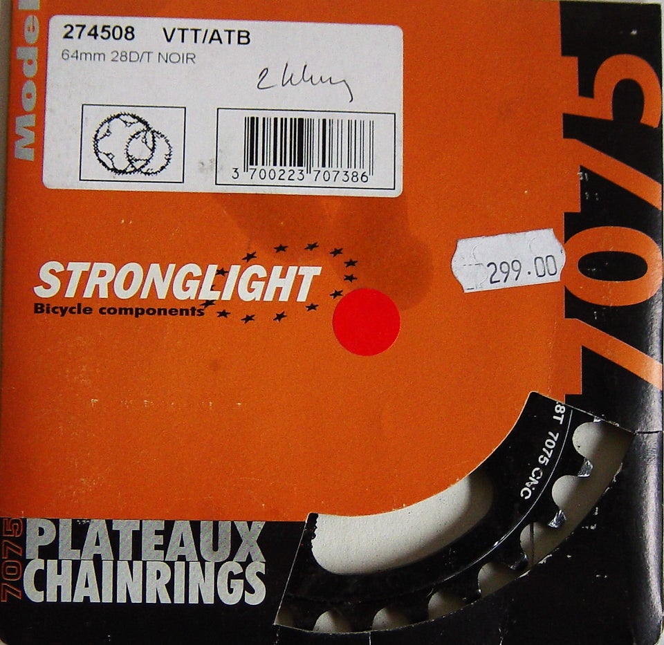 Klinge Stronglight - 28 tand - 64 mm