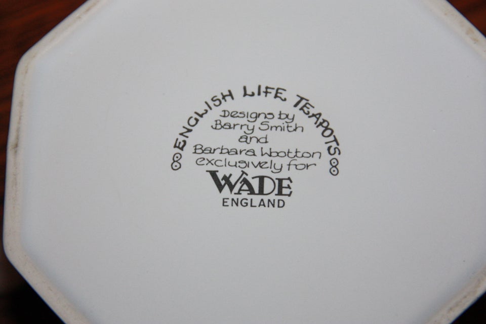 Porcelæn Wade "English Life