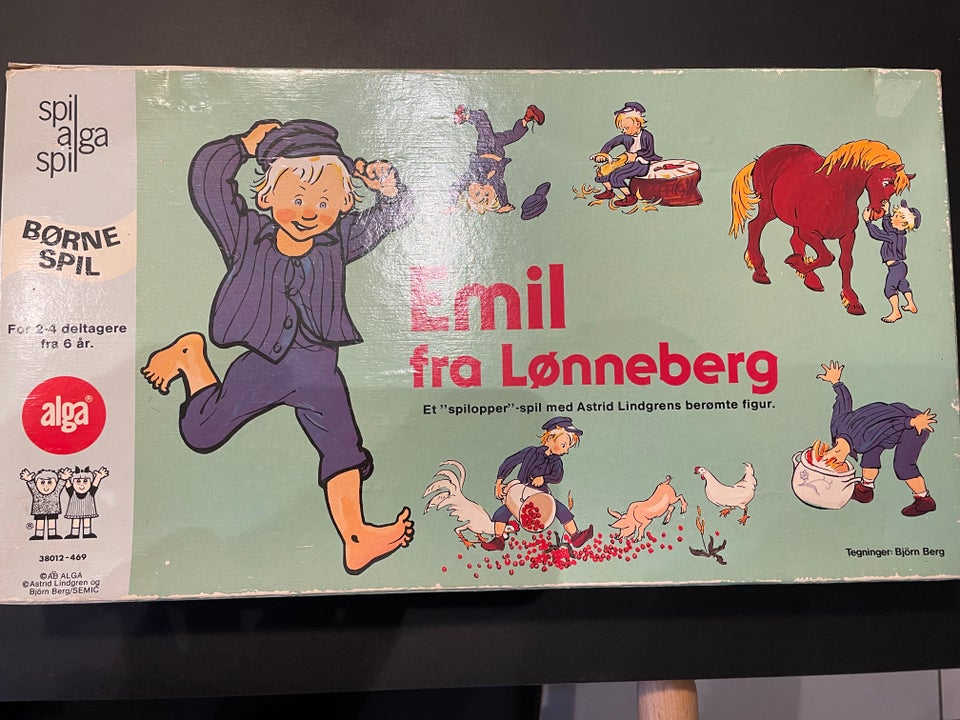 Emil fra Lønneberg , brætspil