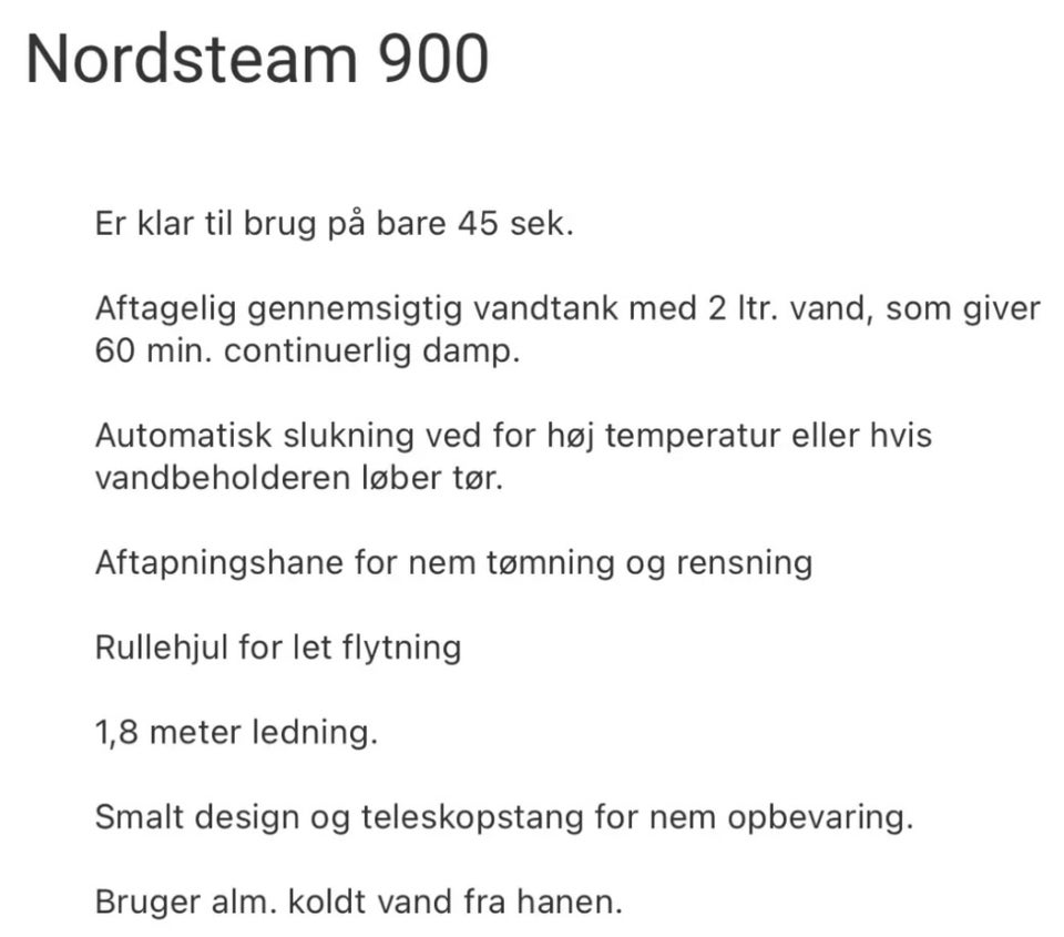 Strygejern, Andet mærke Nordsteam