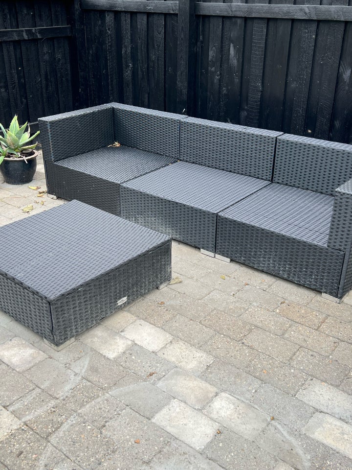 Loungesæt VidaXL Polyrattan