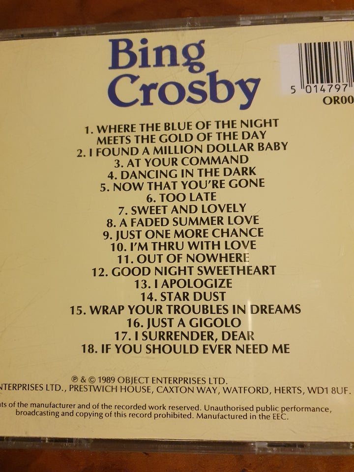 Bing Crosby: Collection, pop