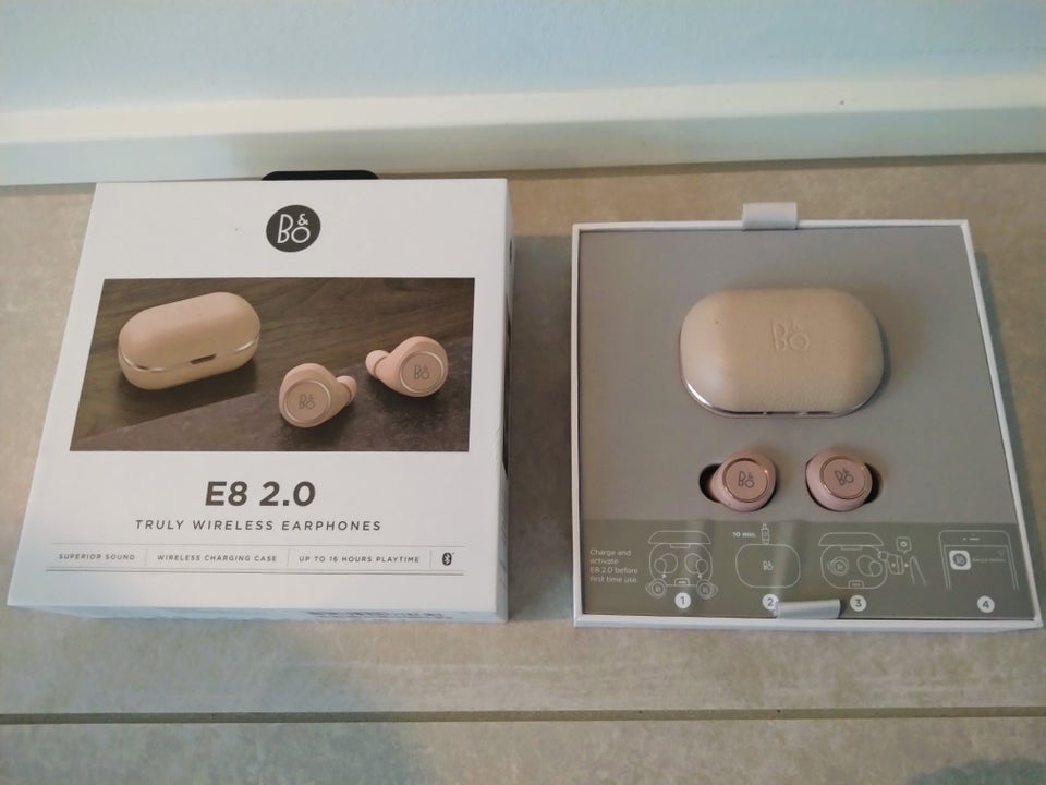 in-ear hovedtelefoner, BO, E8 2,0