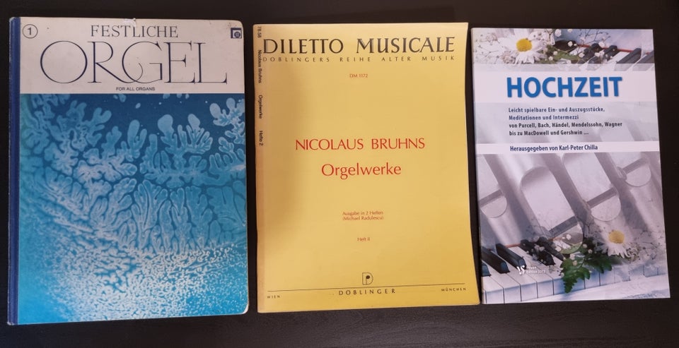 Orgel / klaver / salmer / kirkemusik