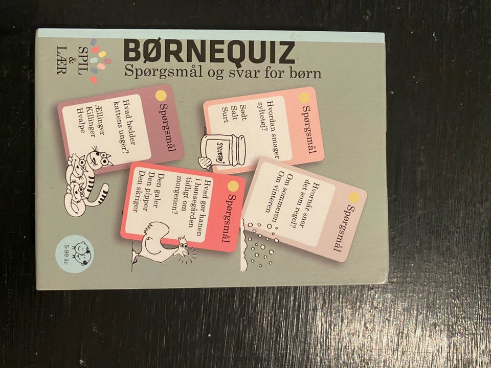 Børnequiz, quizspil