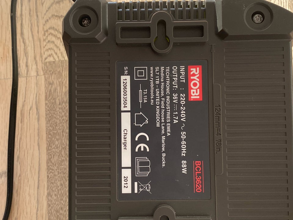 Batteri, Ryobi BPL3626