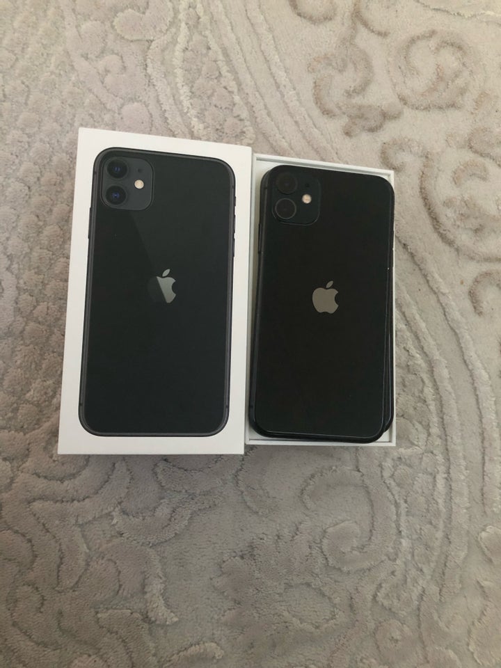 iPhone 11, 64 GB, sort