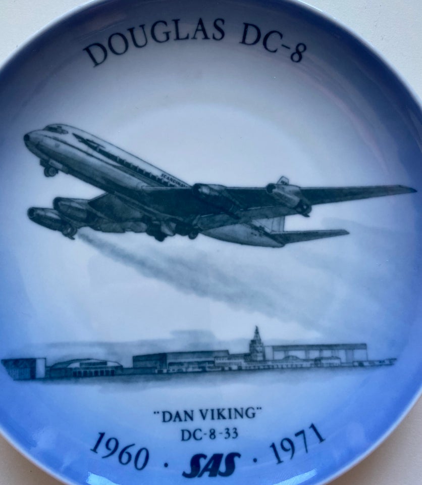 Flyplatte nr 11 - Douglas DC-8-33 -