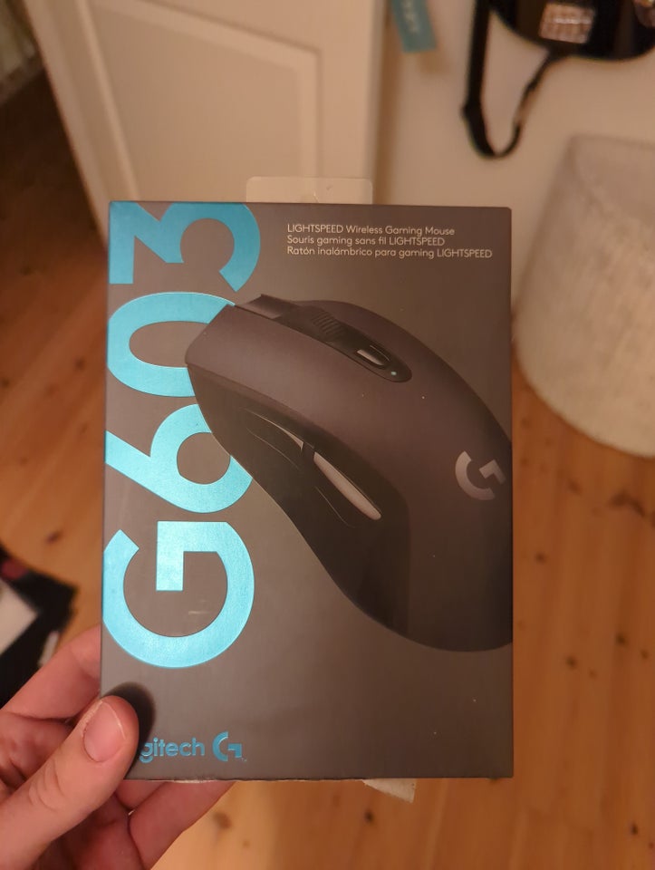 Mus, trådløs, Logitech