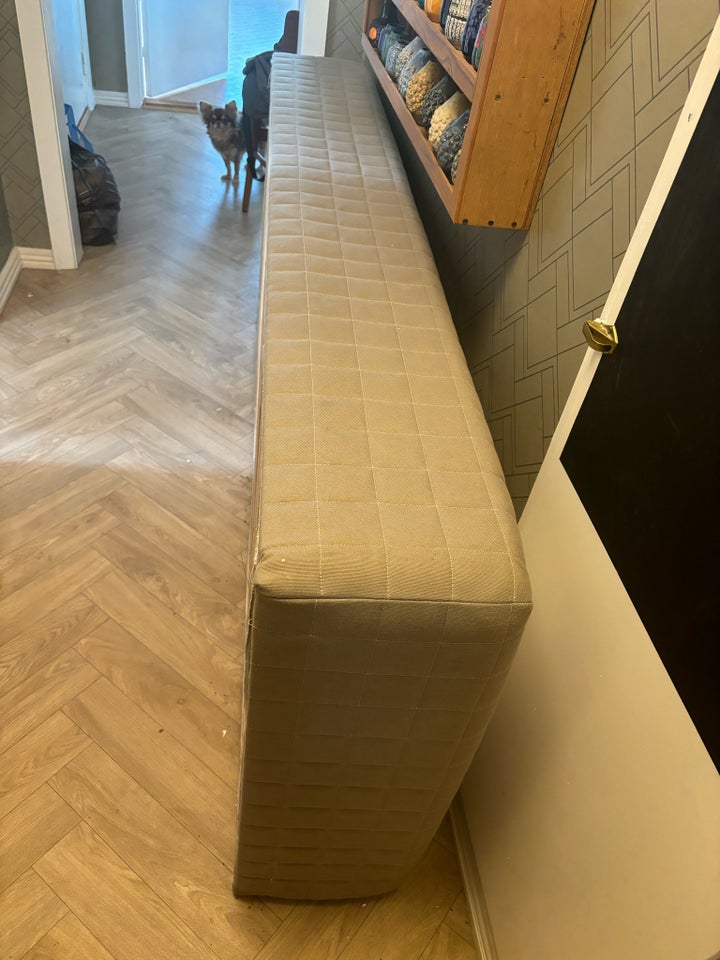 Boxmadras, Ikea skårer, b: 80 l: 200