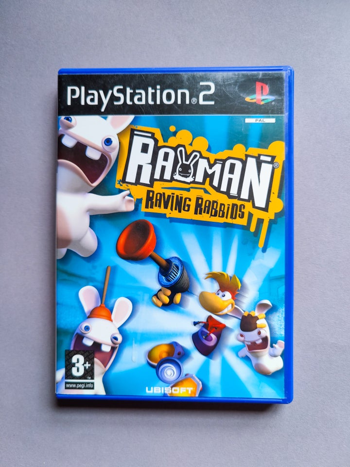 Rayman Raving Rabbids, PS2, action