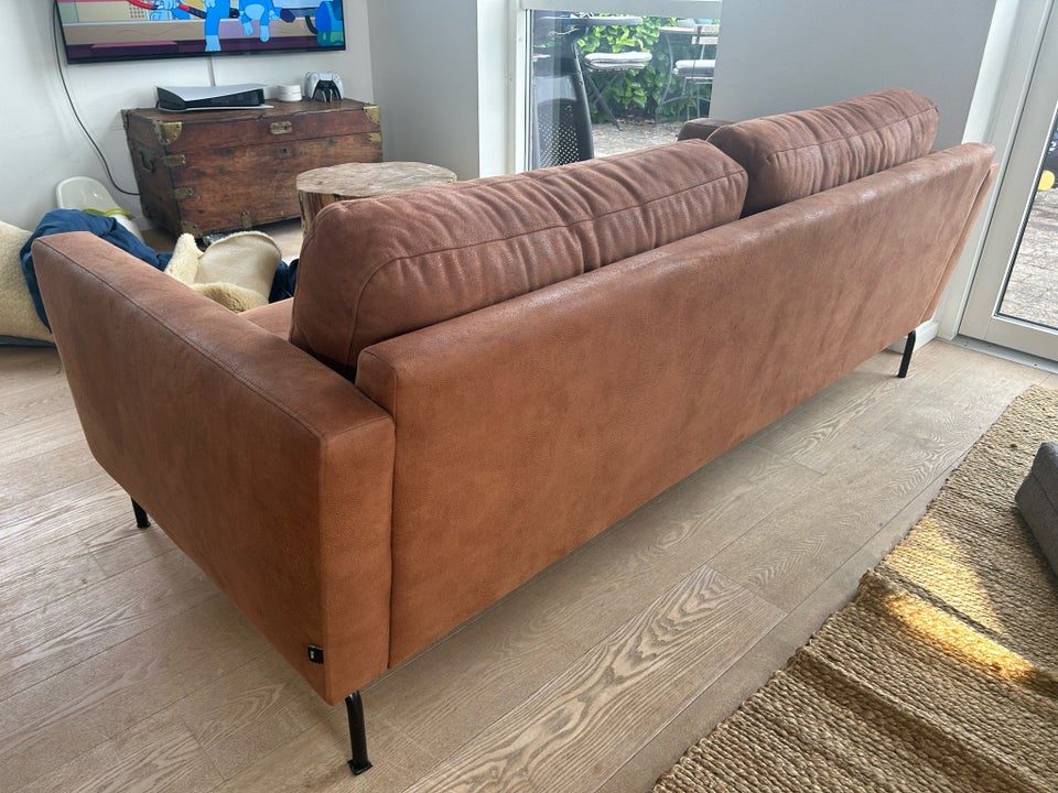 Sofa læder 3 pers