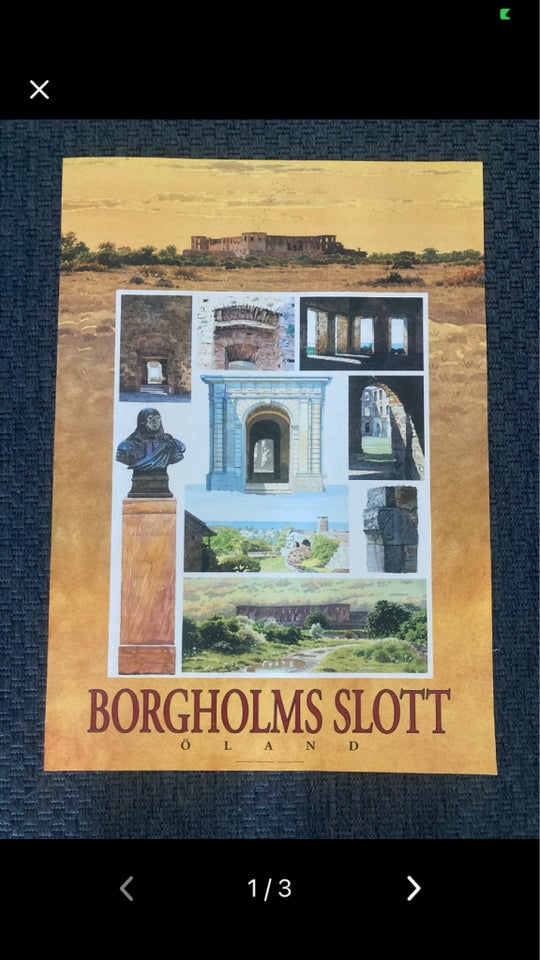 Plakat fra Borgholms Slott , Fra