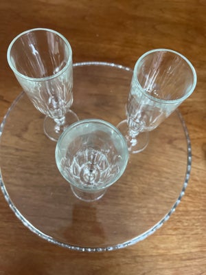 Glas Champagneglas Antik