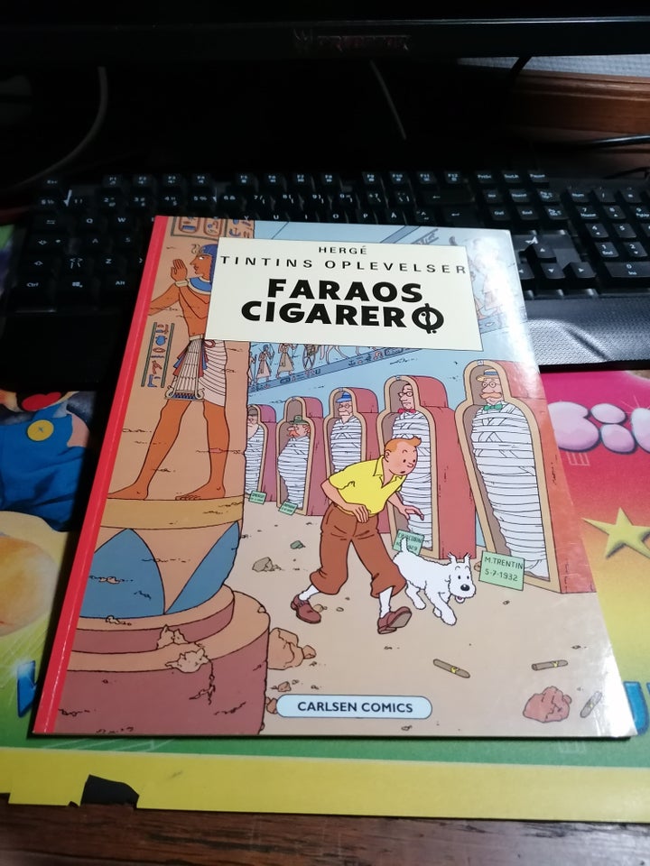 tintin nr 5-faraos cigarer-flot