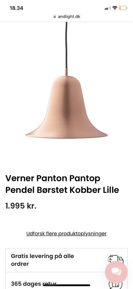 Pendel, Verner panton