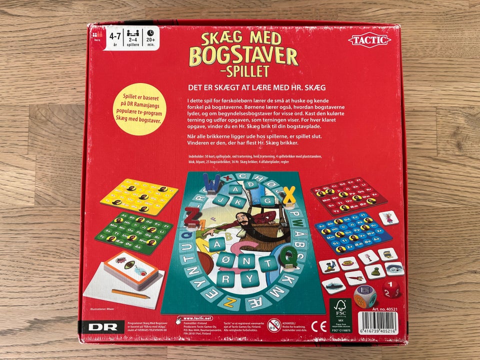 Tactic: Skæg med bogstaver