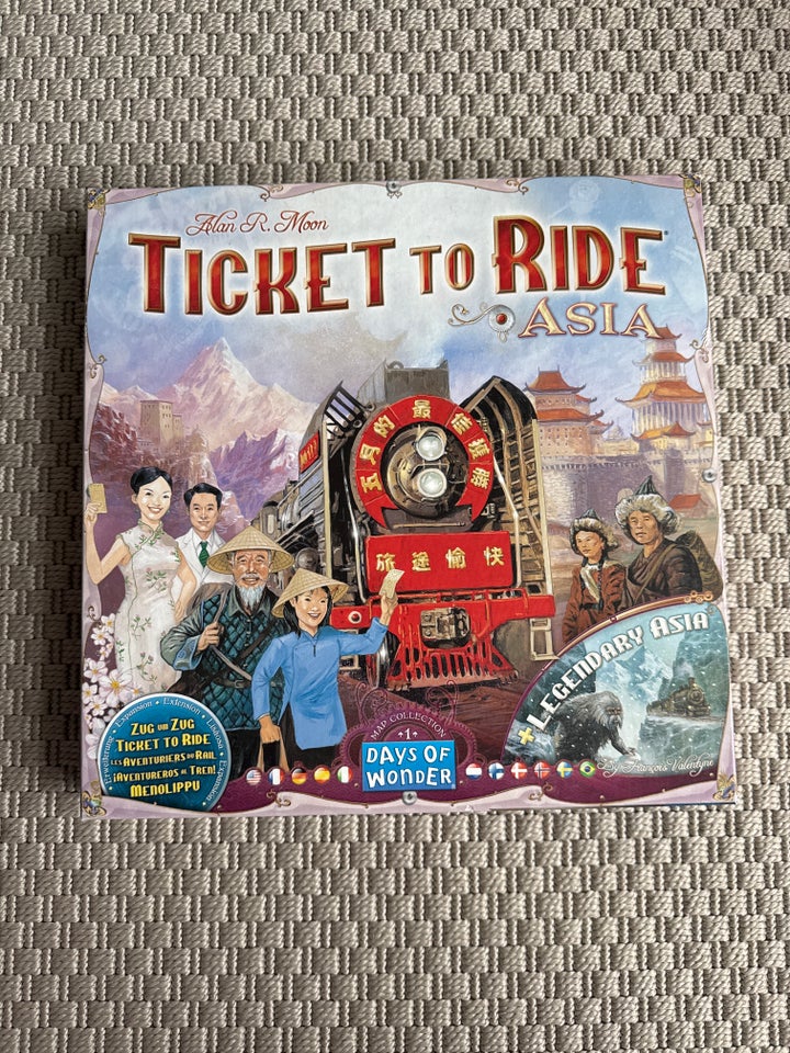 Ticket to Ride Asia, Ticket to ride