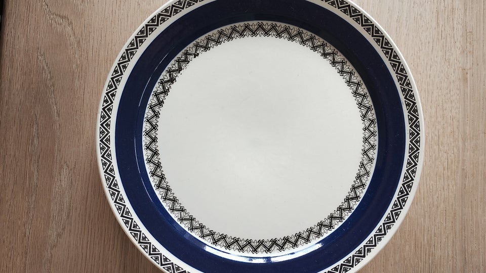 Porcelæn 6 frokost tallerkner