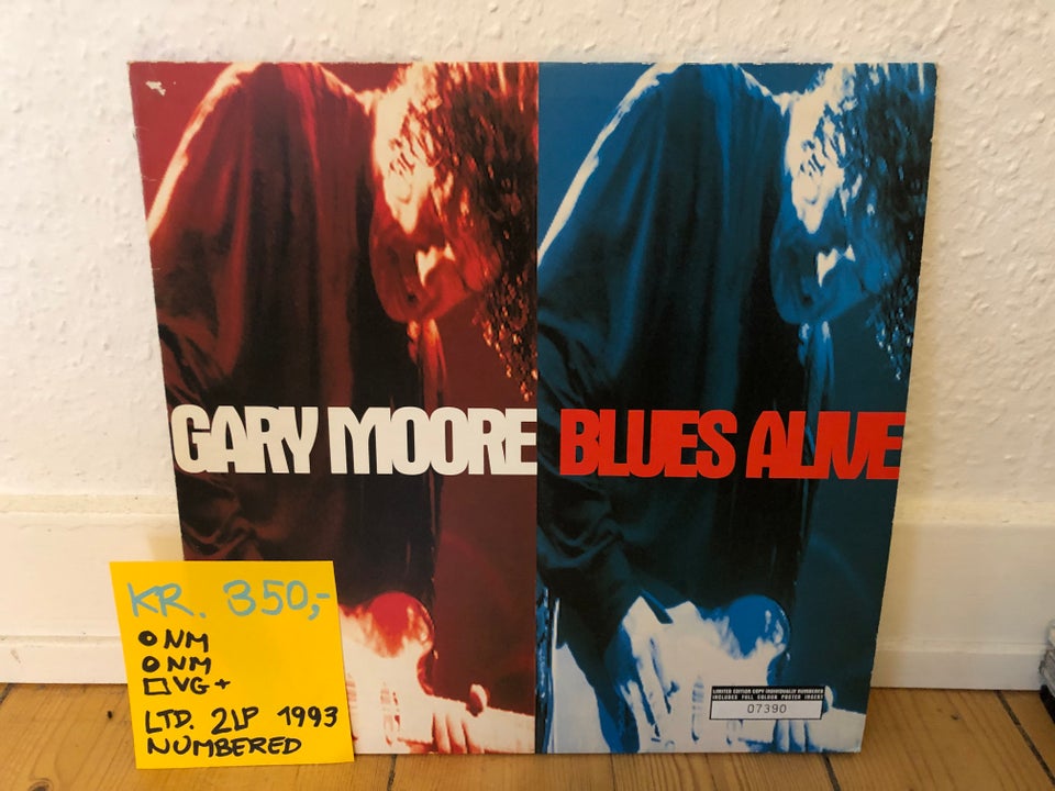 LP, Gary Moore, Blues Alive 2LP