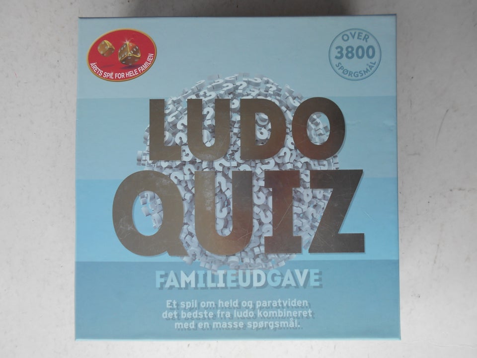 LUDO QUIZ , QUIZ  LUDO , brætspil