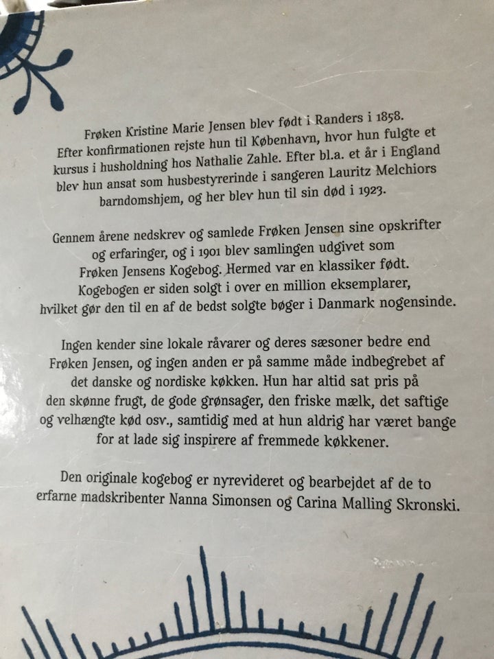 Frøken Jensens kogebog,