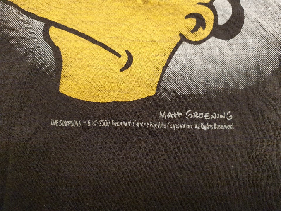 T-shirt Simpsons T-shirt fra år