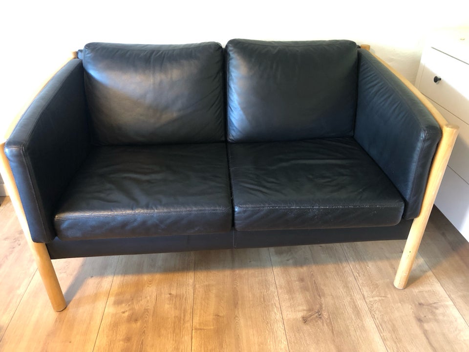 Sofa læder 2 pers