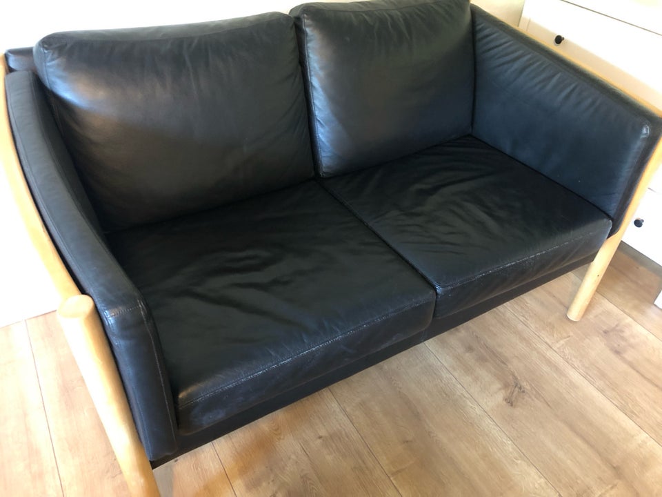 Sofa læder 2 pers