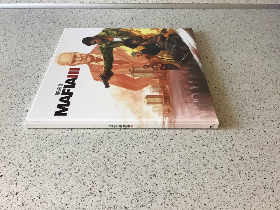 The art of Mafia III stor hardback,