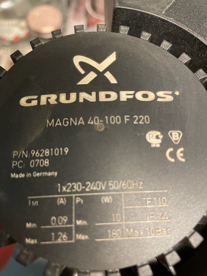 Cirkulationspumpe Grundfos