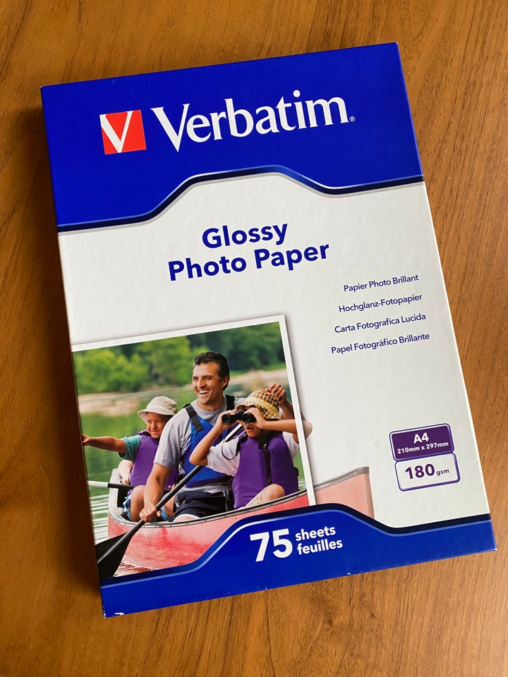 Photo Paper Glossy, A4 180g,