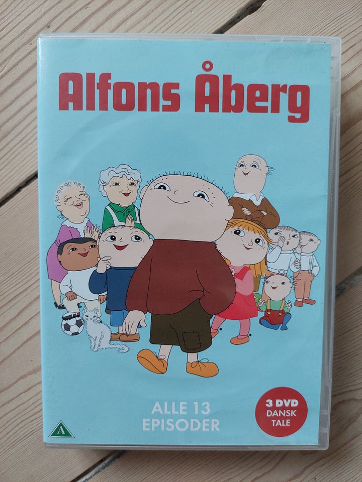 Alfons Åberg DVD tegnefilm