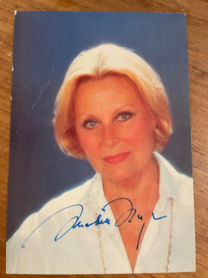 Autografer, Michéle Morgan