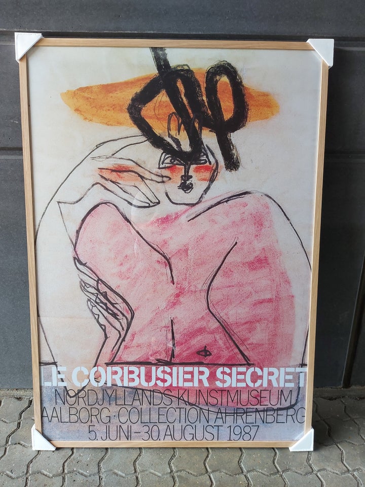 Le Corbusier plakat, motiv: