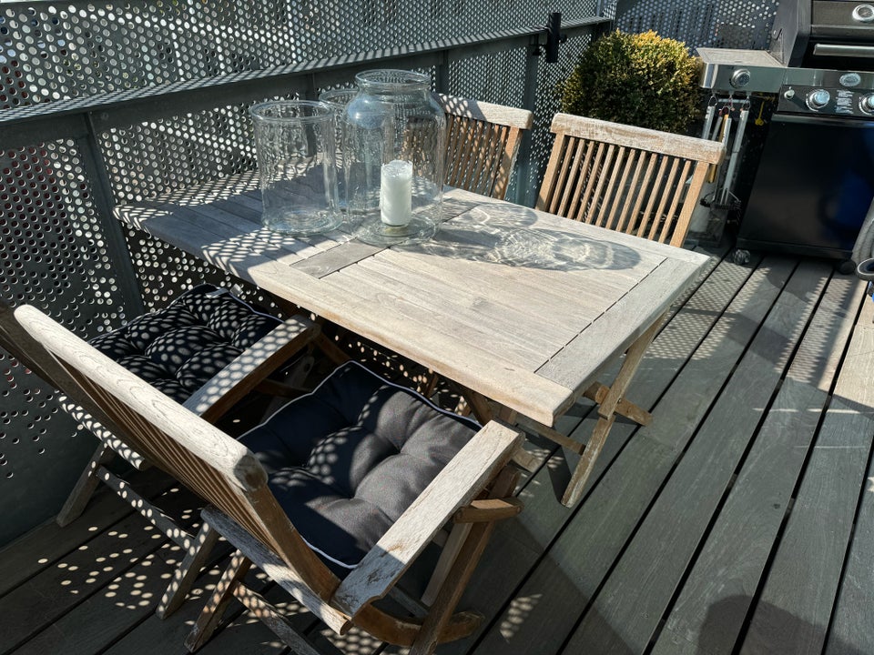 Havemøbelsæt Teak