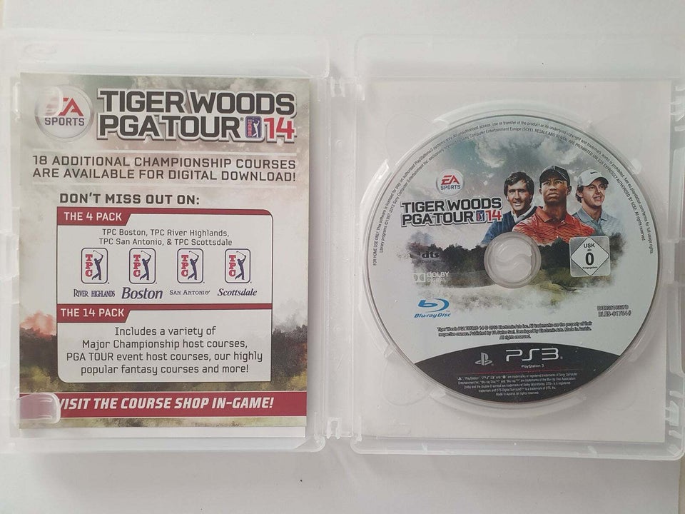 Tiger Woods PGA Tour 14 PS3