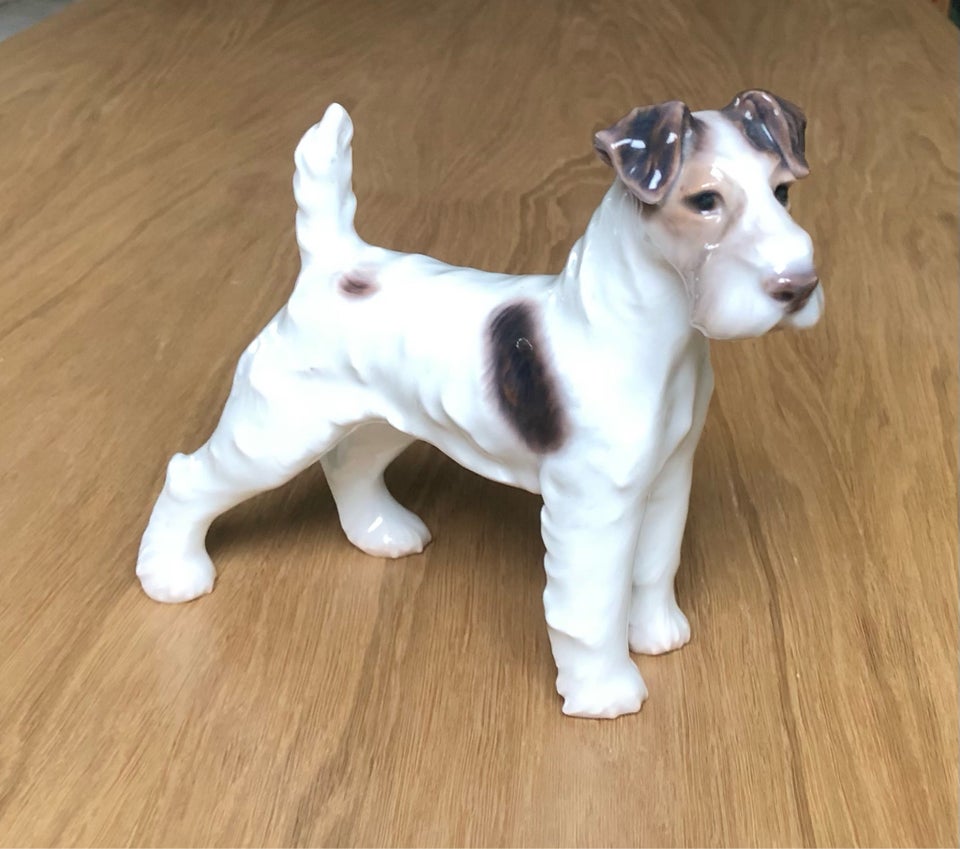 Porcelæn Porcelænsfigur hund