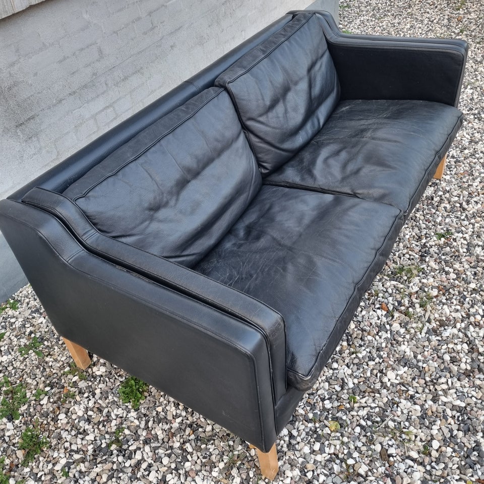 Sofa læder 2 pers