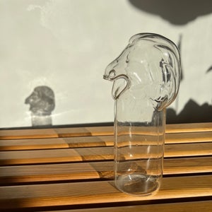 Glas Peanut holder Retro